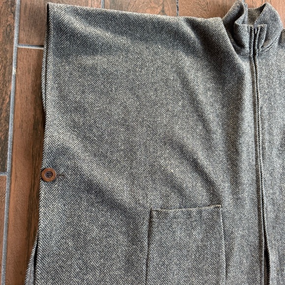 Bemidji Woolen Mills Vintage Tweed Wool Cloak Coat Cape Steampunk Academia O/S - Picture 4 of 10